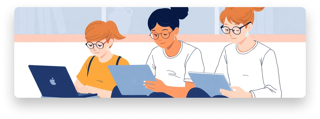 Illustration étudiants